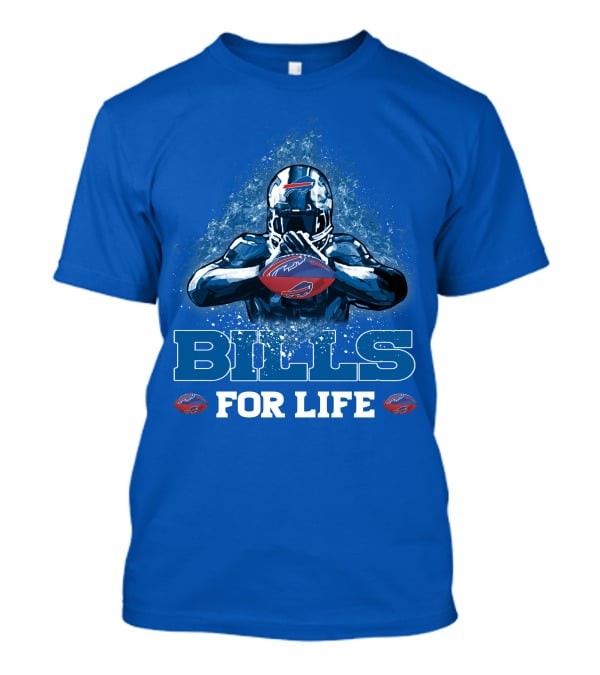 Bills For Life Buffalo Bills Fan Spirit T-Shirt