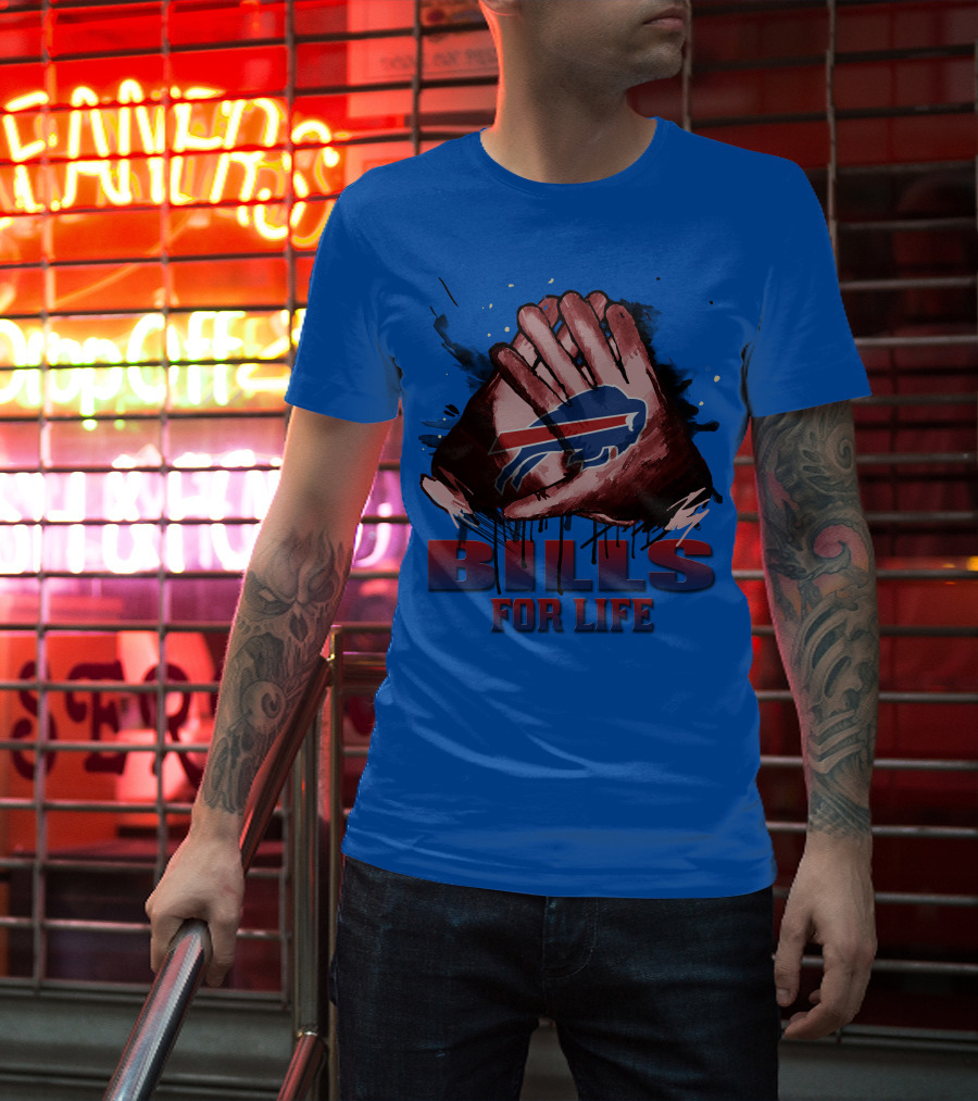Buffalo Bills For Life Fan Spirit T-Shirt