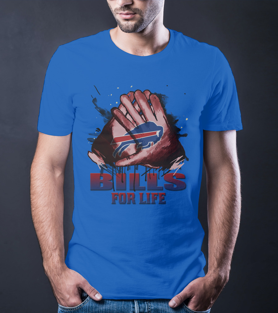 Buffalo Bills For Life Fan Spirit T-Shirt