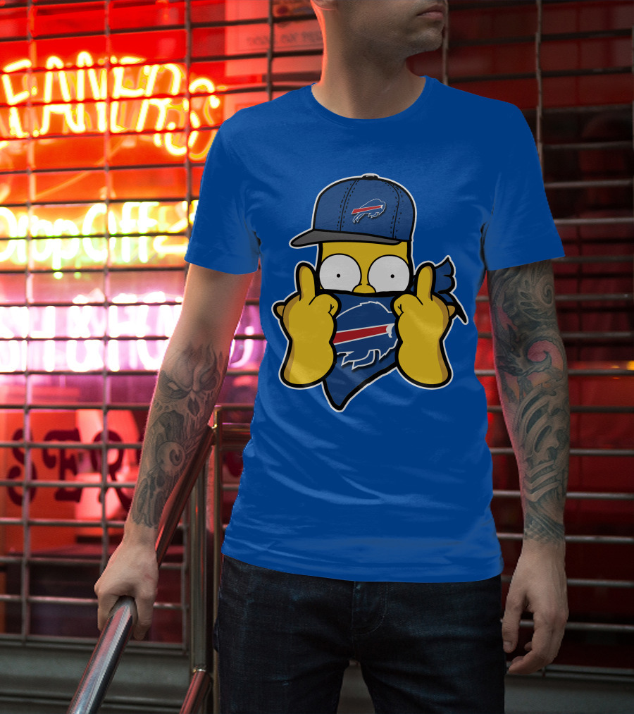 Buffalo Bills Homer Simpson T-Shirt