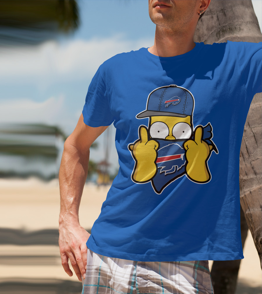 Buffalo Bills Homer Simpson T-Shirt