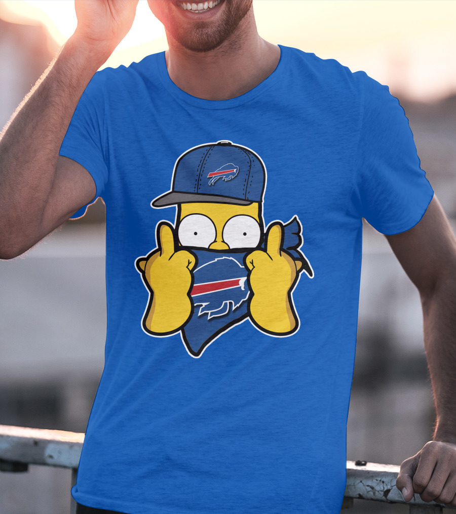 Buffalo Bills Homer Simpson T-Shirt