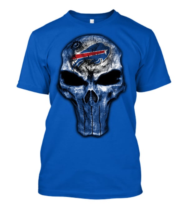 Buffalo Bills Skull Icon T-Shirt