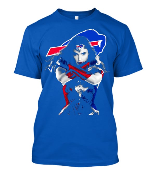 Buffalo Bills Wonder Woman Crossover T-Shirt