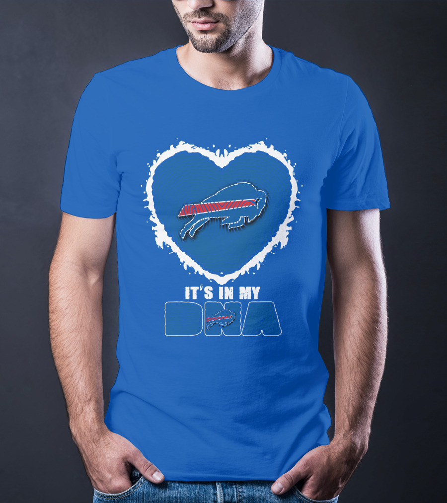 Buffalo Bills Heart It's In My DNA T-Shirt