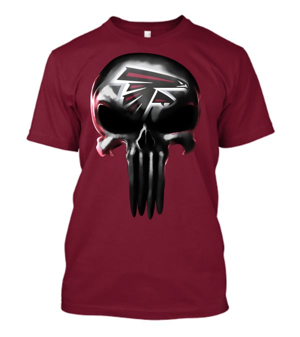 Atlanta Falcons Skull Logo T-Shirt