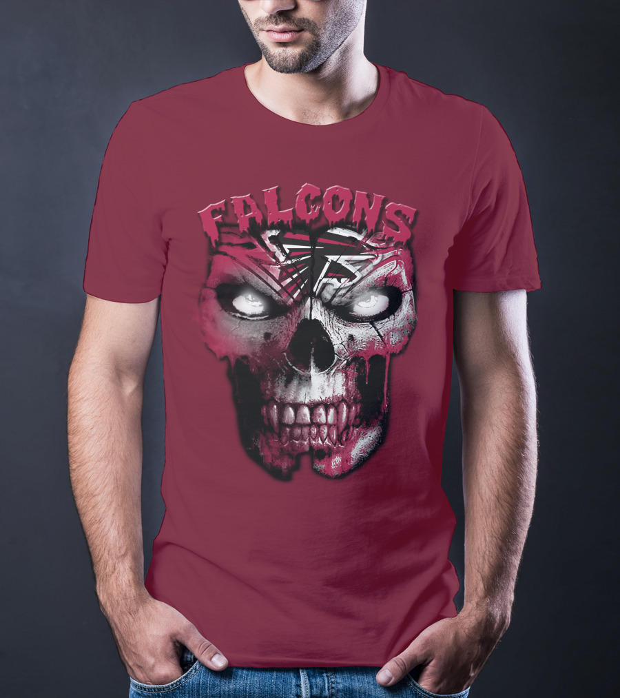 Falcons Skull Logo 64 T-Shirt