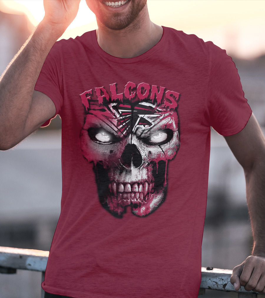 Falcons Skull Logo 64 T-Shirt