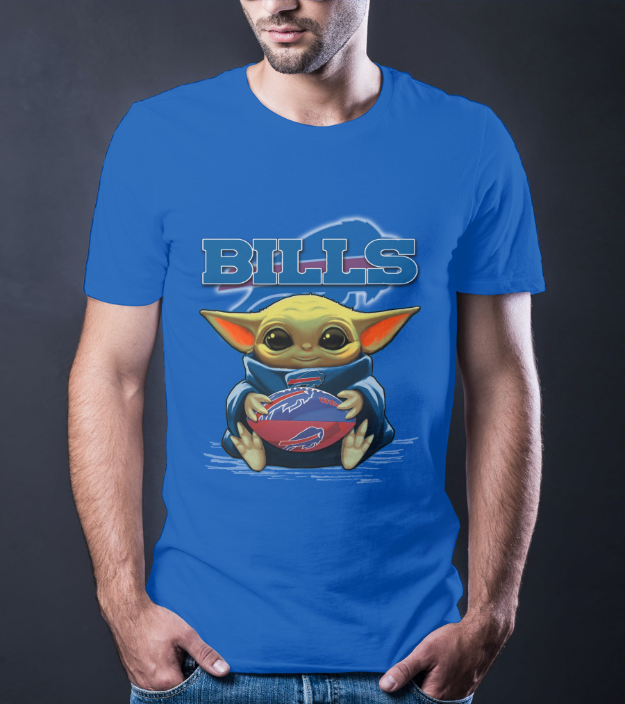 Buffalo Bills Yoda Football T-Shirt