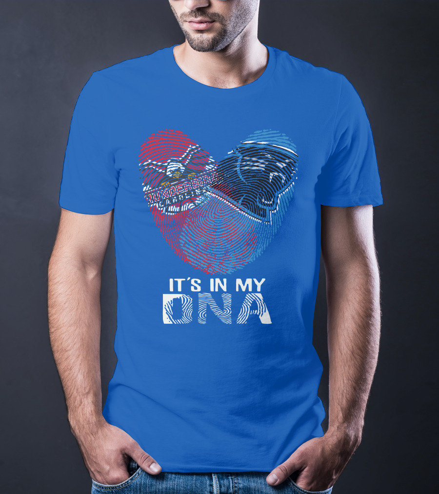 Carolina Panthers Tampa Bay Buccaneers It's In My Dna T-Shirt