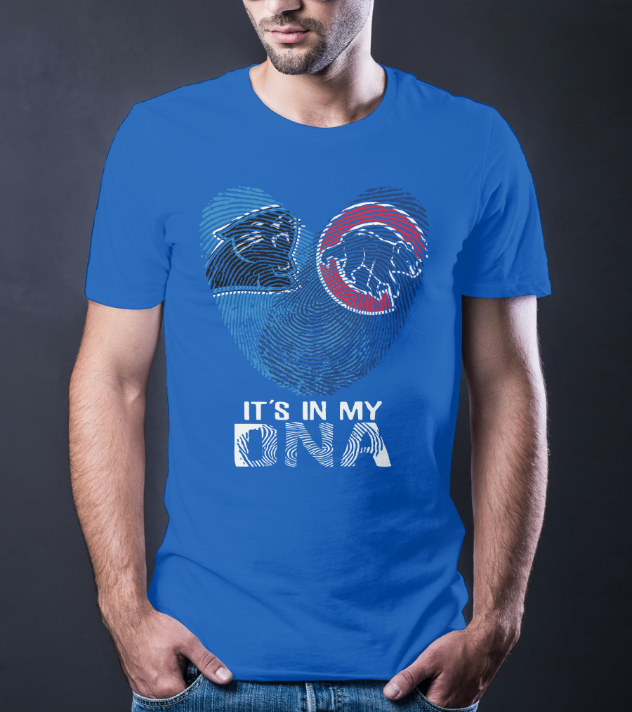Carolina Panthers Buffalo Bills It's In My Dna T-Shirt