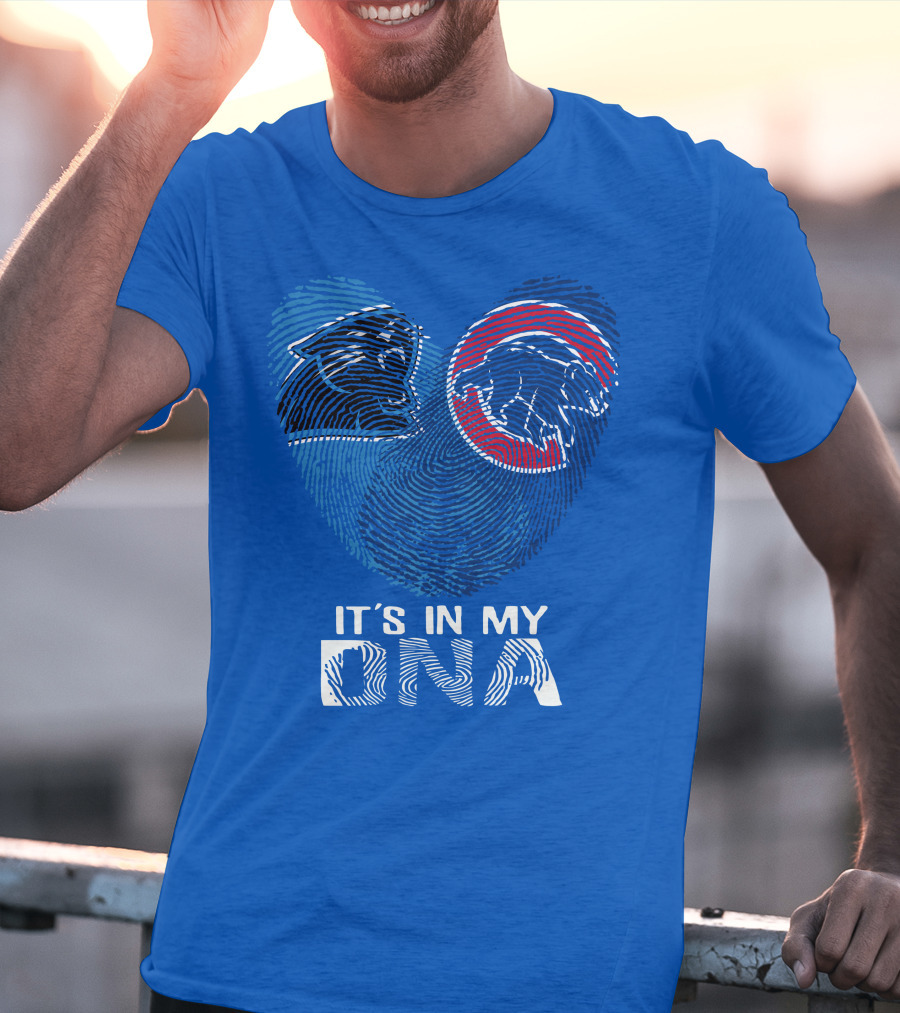 Carolina Panthers Buffalo Bills It's In My Dna T-Shirt