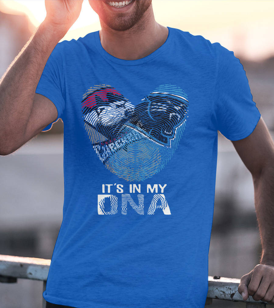 Carolina Panthers Dna Heartprint T-Shirt