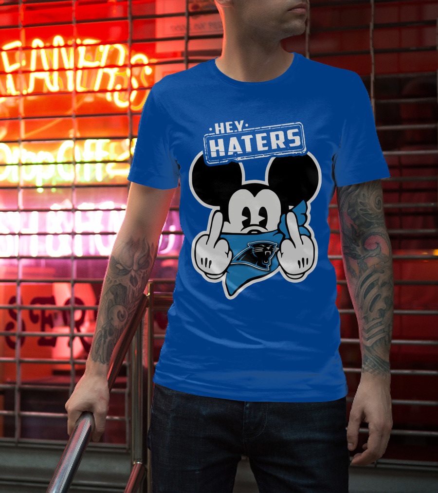 Hey Haters Carolina Panthers T-Shirt