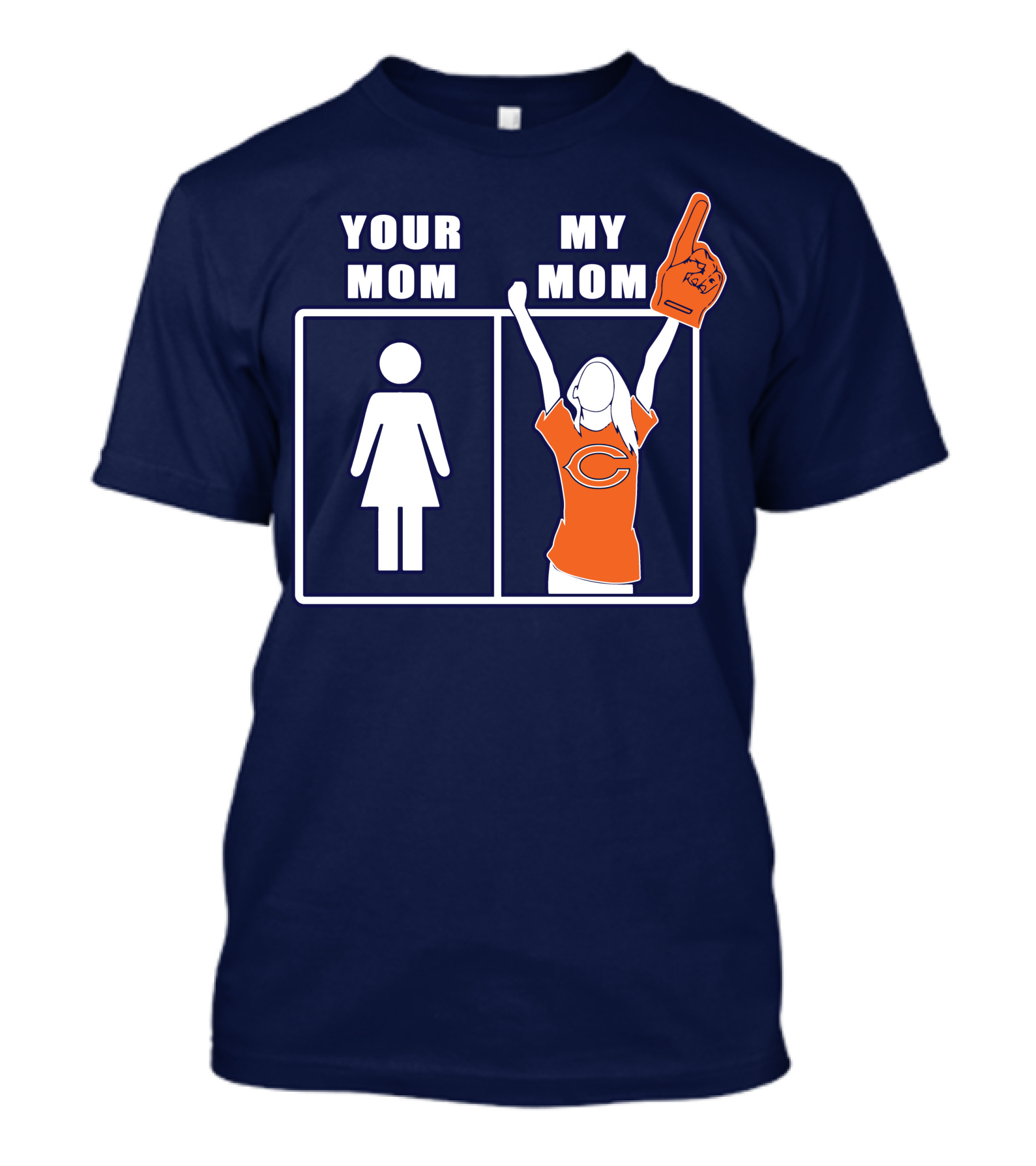 Your Mom My Mom Chicago Bears Fan T-Shirt