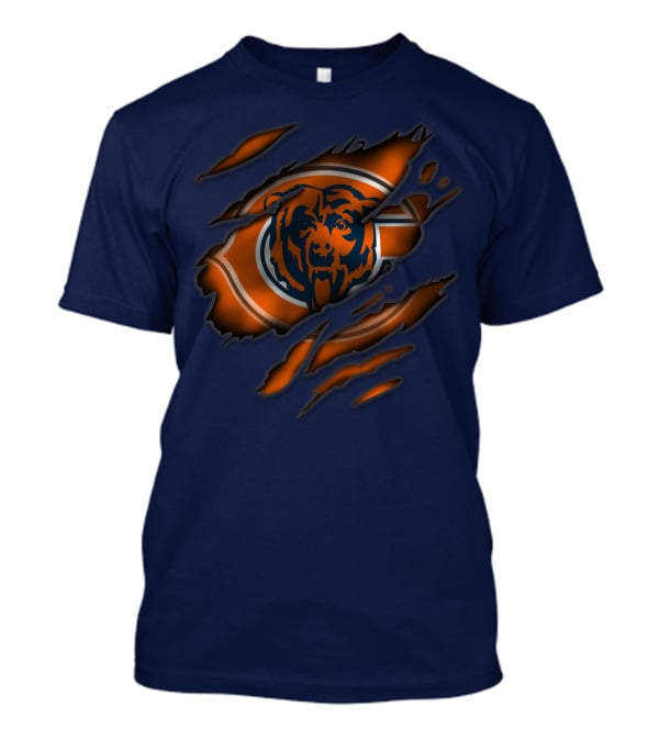 Chicago Bears 42 Claw Scratches T-Shirt