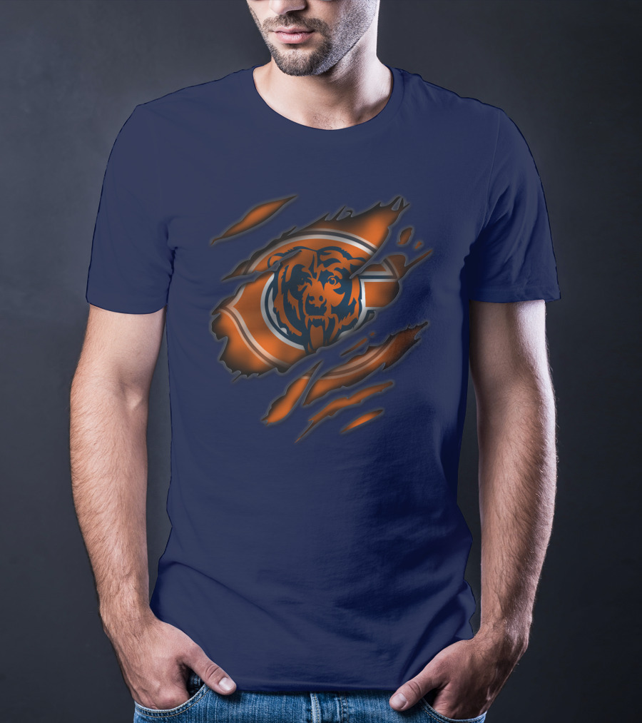 Chicago Bears 42 Claw Scratches T-Shirt