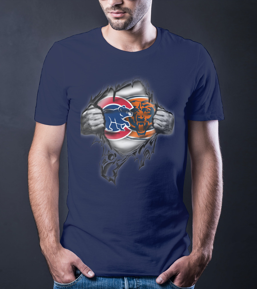 Chicago Bears Cubs Fusion 61 T-Shirt