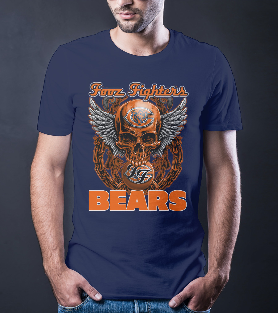 Fooz Fighters Chicago Bears T-Shirt