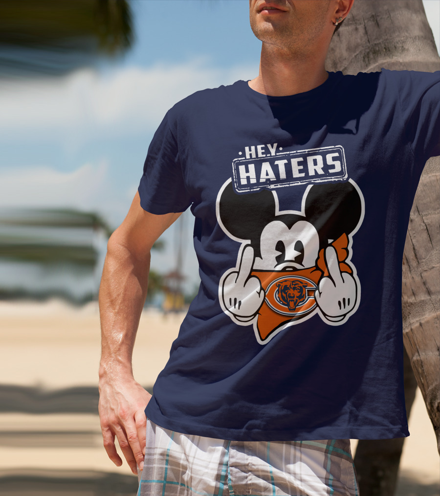 Hey Haters Mick Chicago Bears T-Shirt