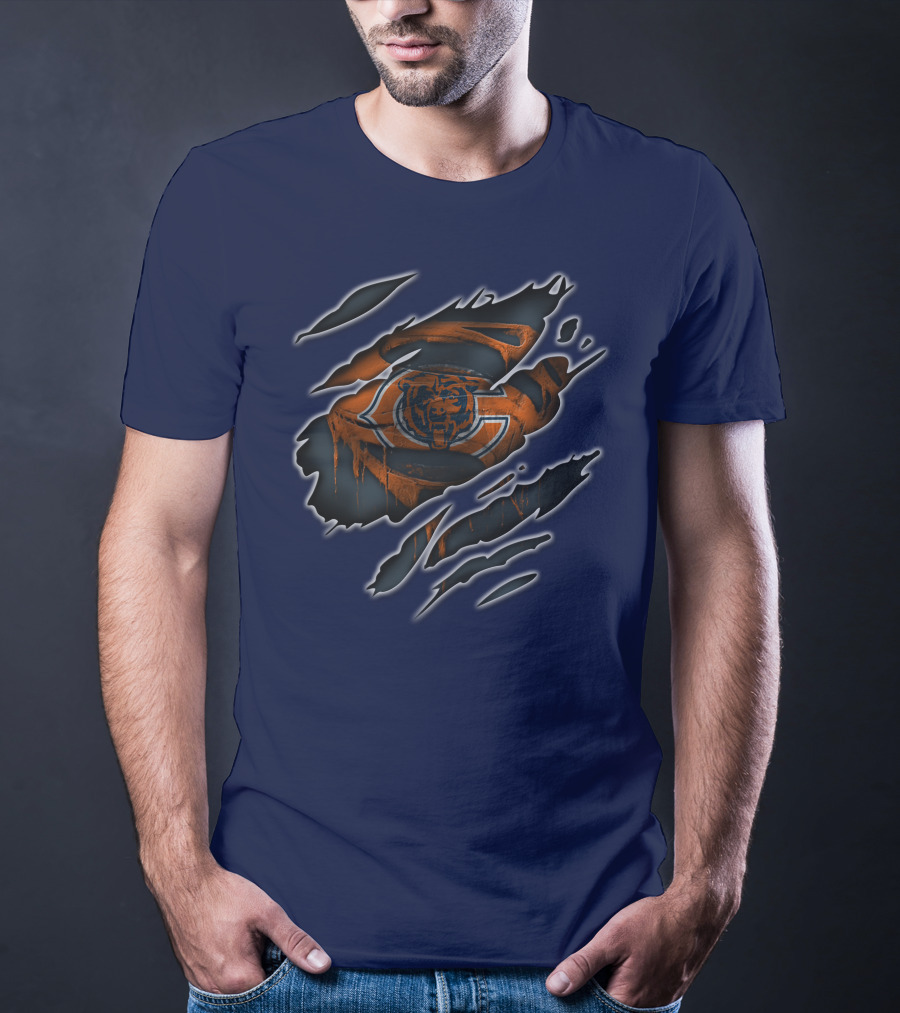 Chicago Bears Claw Mark T-Shirt
