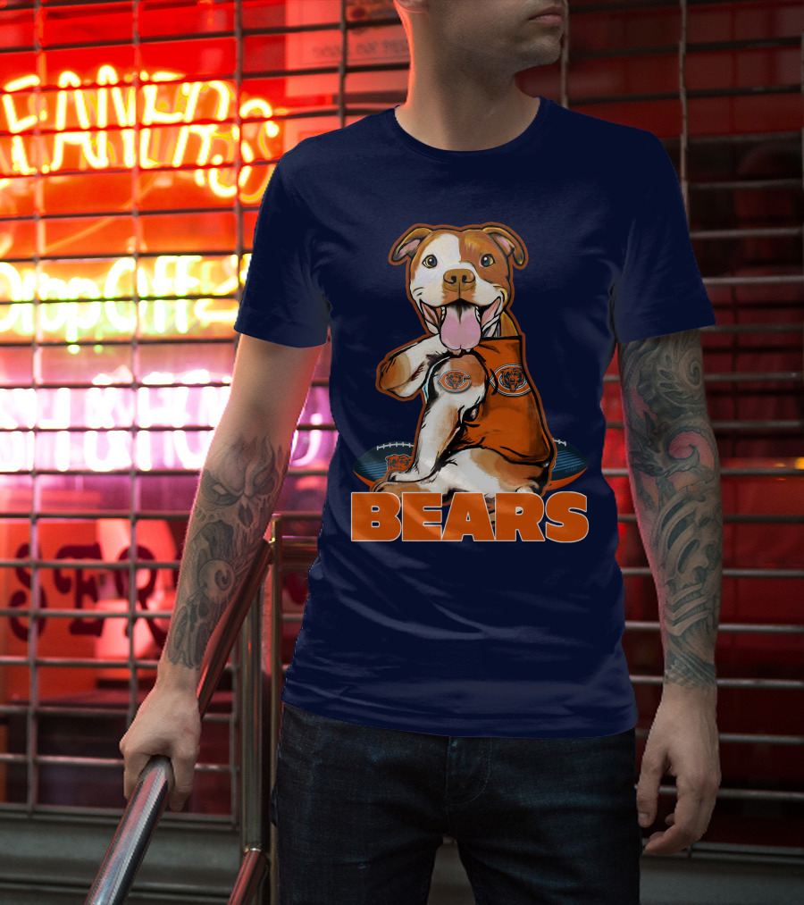 Pittbull Bears Football Chicago T-Shirt