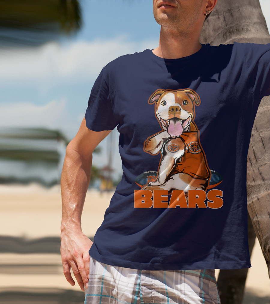Pittbull Bears Football Chicago T-Shirt