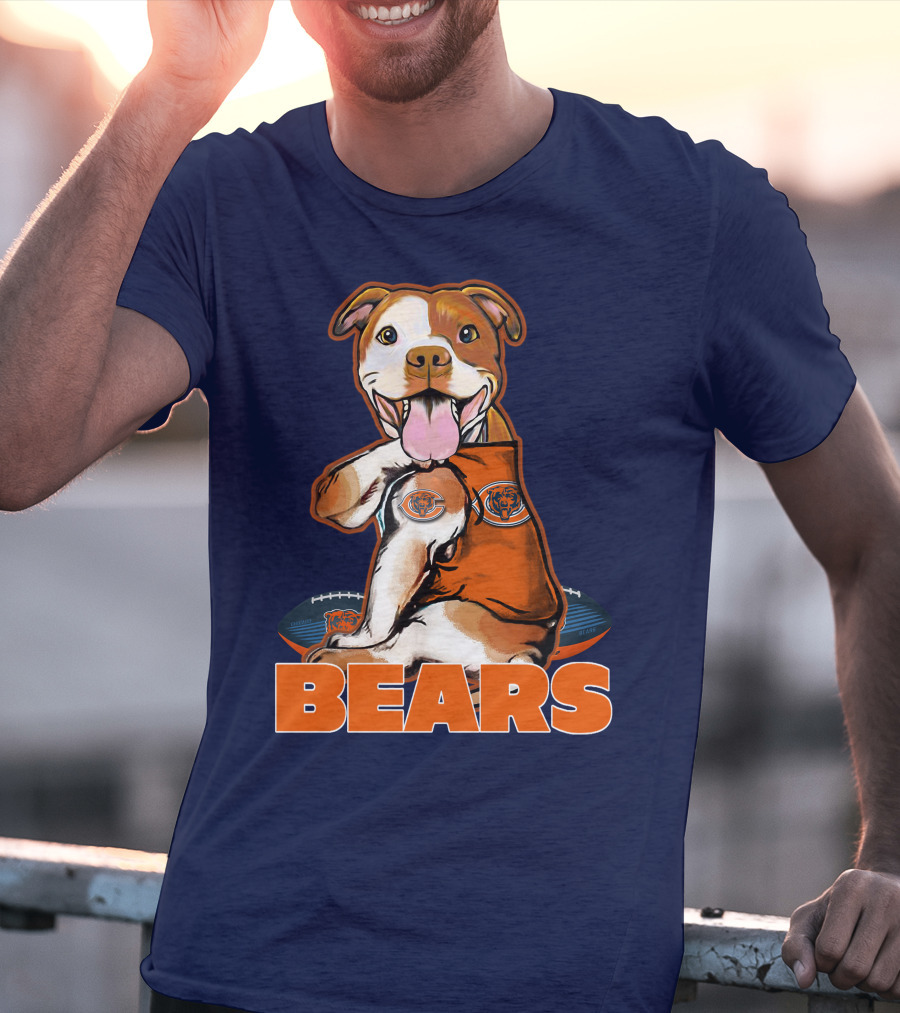 Pittbull Bears Football Chicago T-Shirt