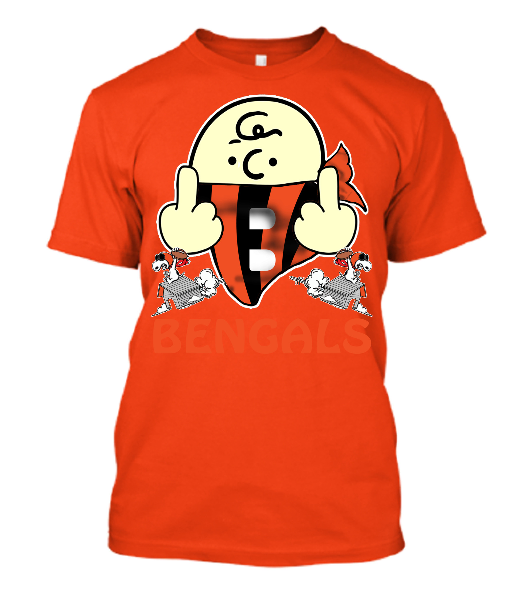 Bengals Snoopy Parody Cincinnati Football T-Shirt