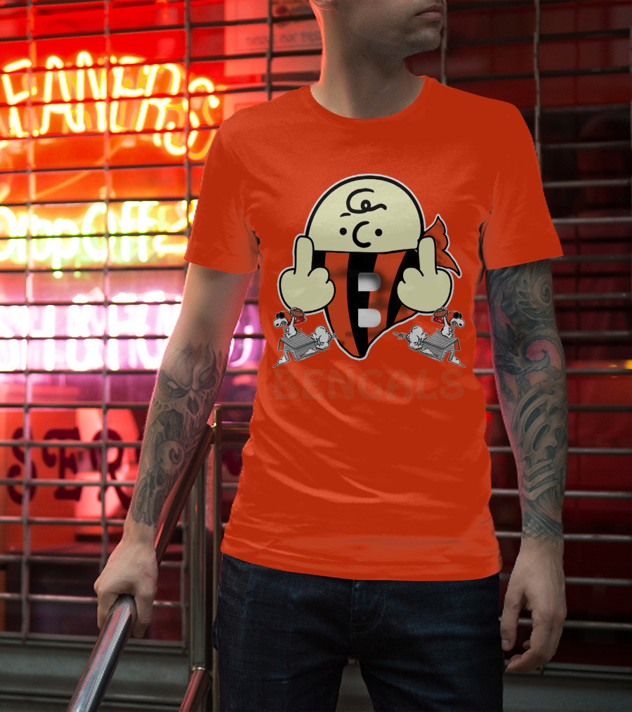 Bengals Snoopy Parody Cincinnati Football T-Shirt