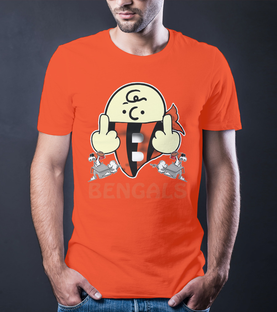 Bengals Snoopy Parody Cincinnati Football T-Shirt