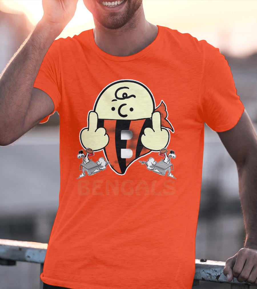 Bengals Snoopy Parody Cincinnati Football T-Shirt