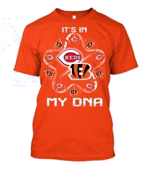 It's In My Dna Cincinnati Bengals Reds T-Shirt