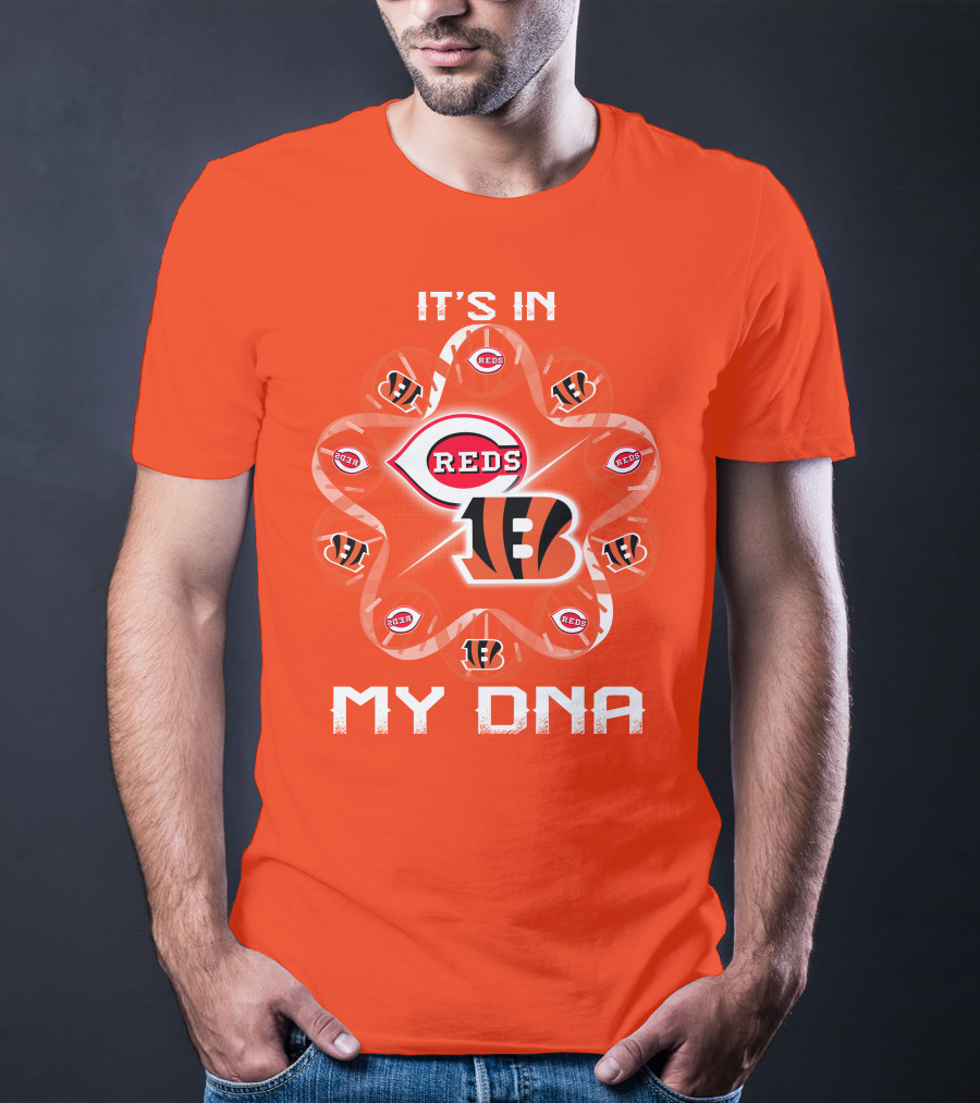It's In My Dna Cincinnati Bengals Reds T-Shirt