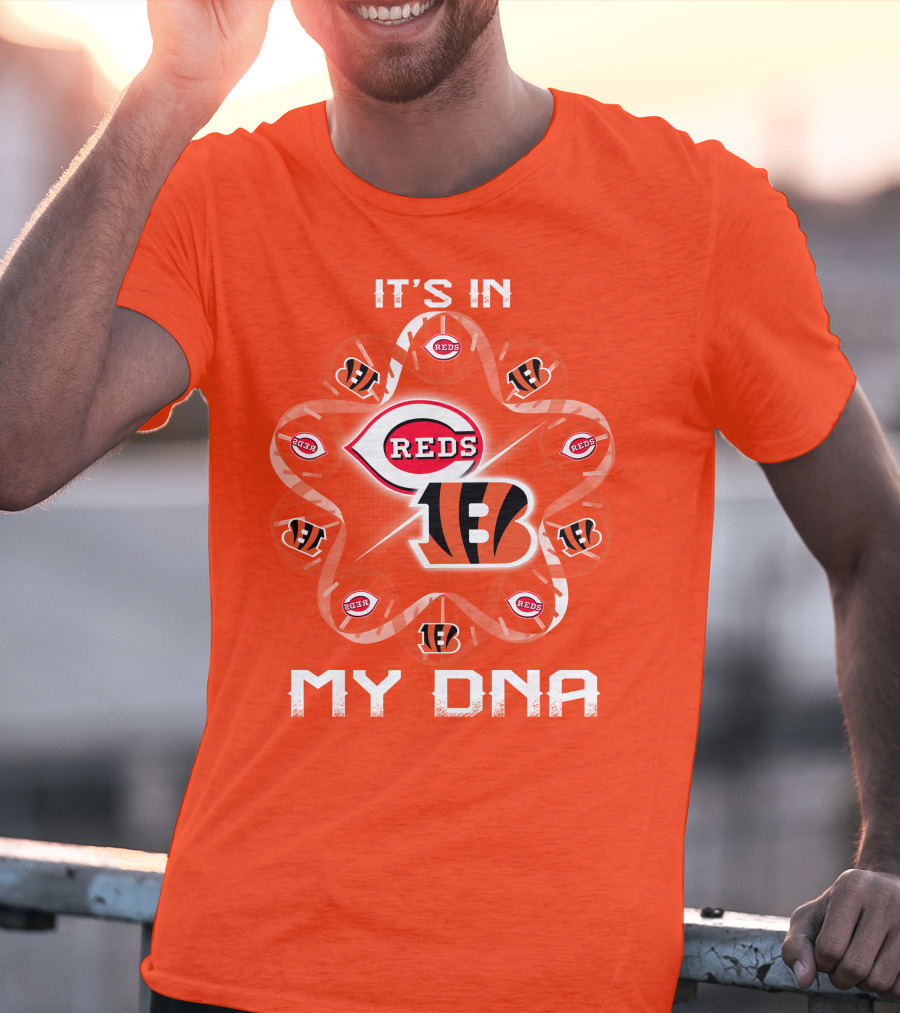 It's In My Dna Cincinnati Bengals Reds T-Shirt