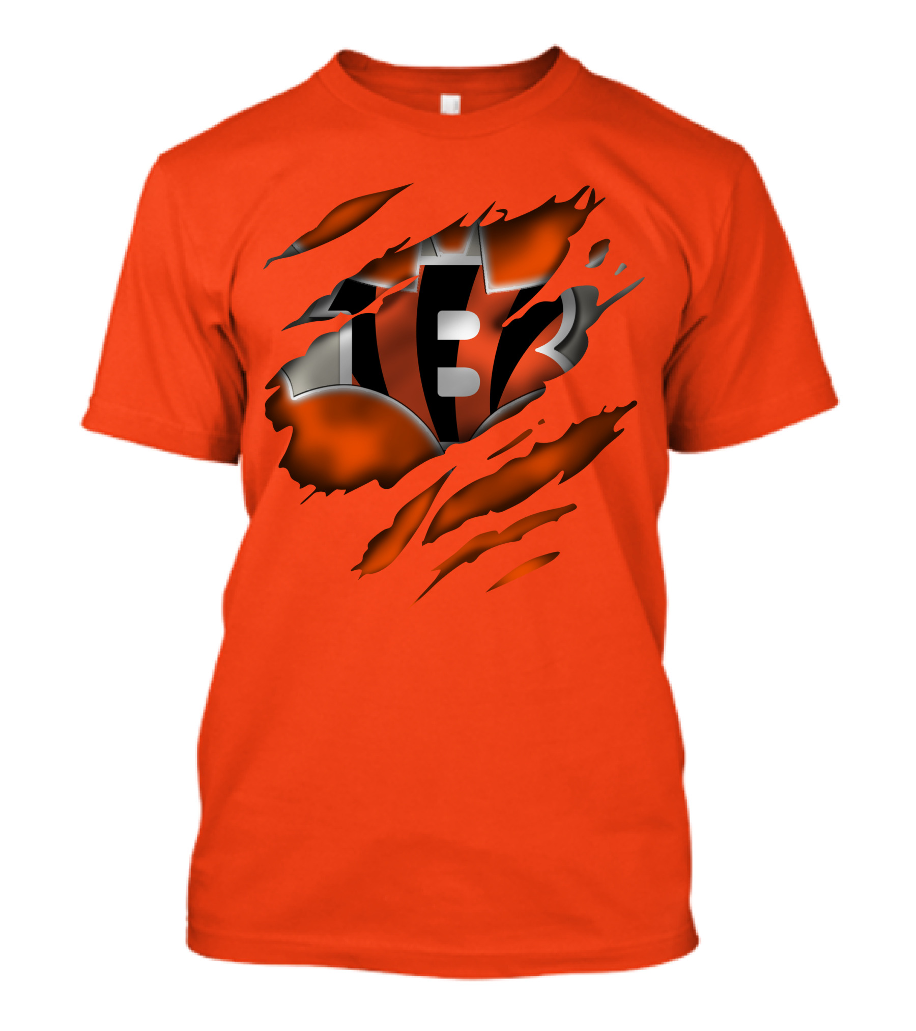 Cincinnati Bengals Tiger Stripes T-Shirt