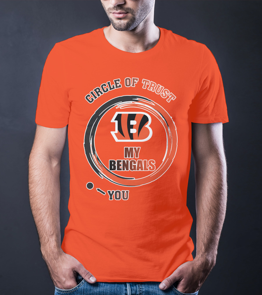 Circle Of Trust My Bengals Cincinnati Bengals T-Shirt