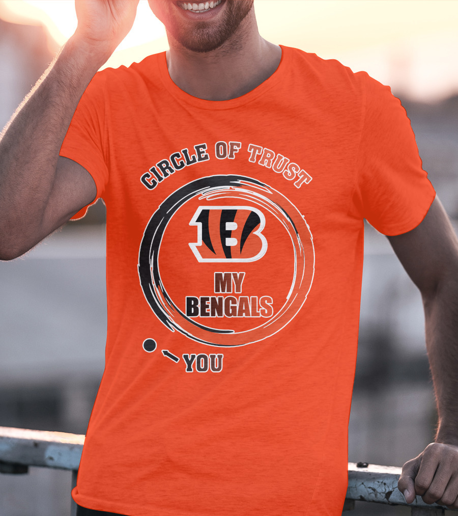 Circle Of Trust My Bengals Cincinnati Bengals T-Shirt