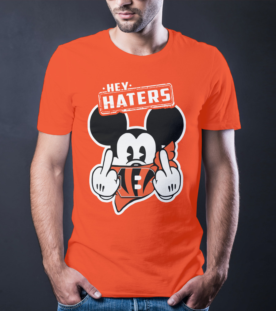 Hey Haters Mick V2 Cincinnati Bengals T-Shirt