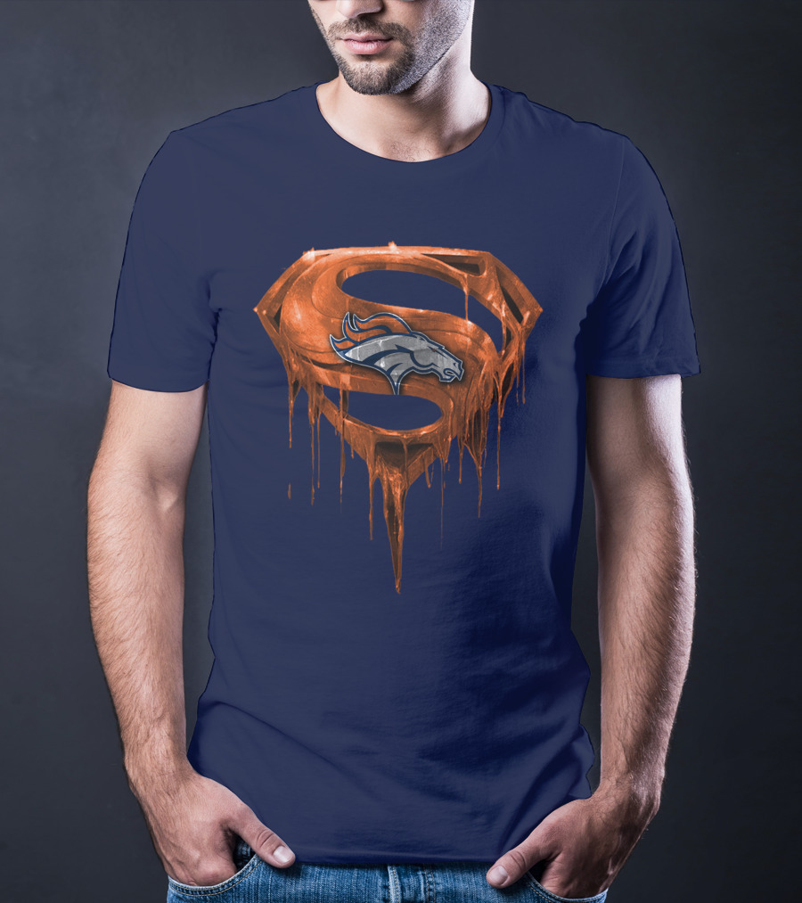 Superman Denver Broncos Fusion T-Shirt