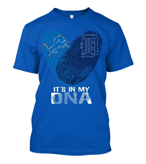 Detroit Lions Heart It's In My Dna T-Shirt