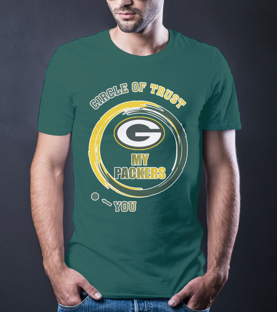 Circle Of Trust My Packers Green Bay Packers T-Shirt