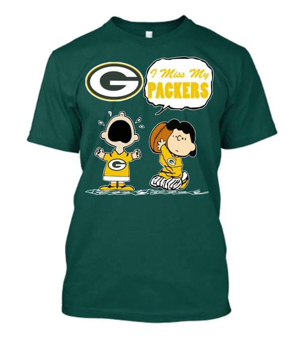 Green Bay Packers 09 I Miss My Packers T-Shirt