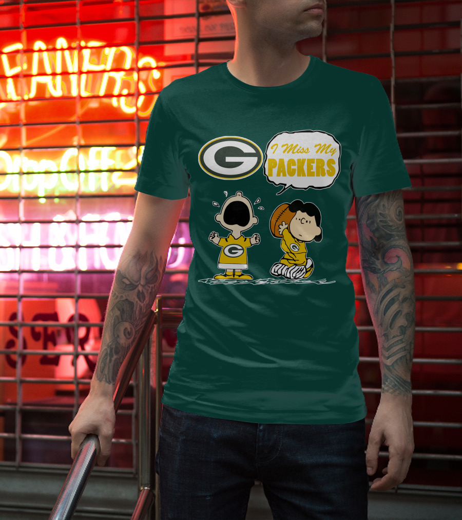 Green Bay Packers 09 I Miss My Packers T-Shirt