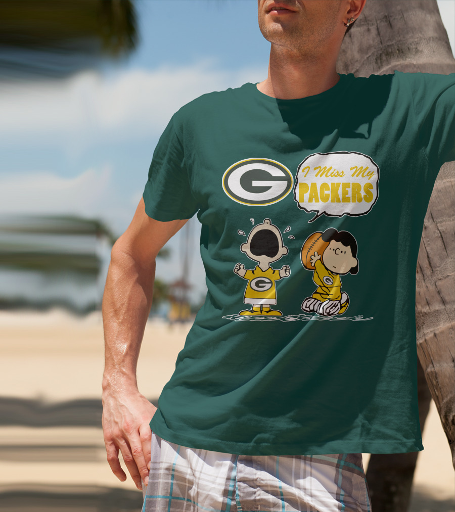 Green Bay Packers 09 I Miss My Packers T-Shirt