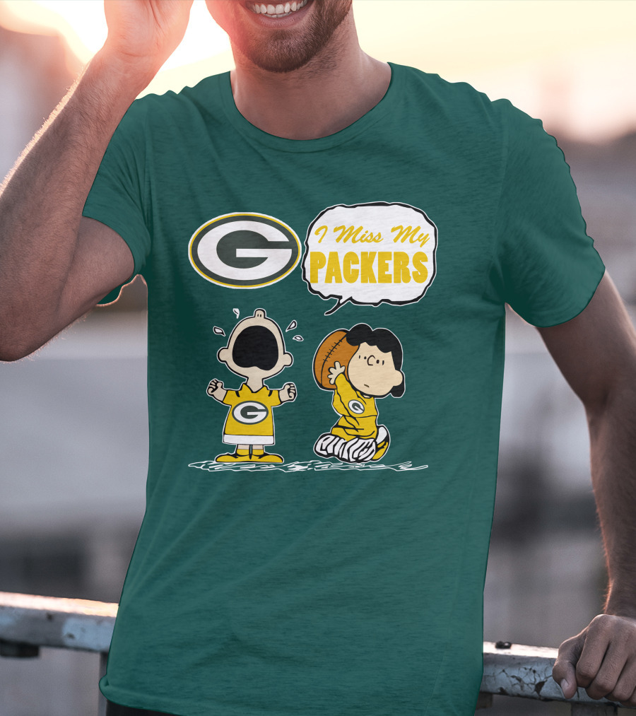 Green Bay Packers 09 I Miss My Packers T-Shirt