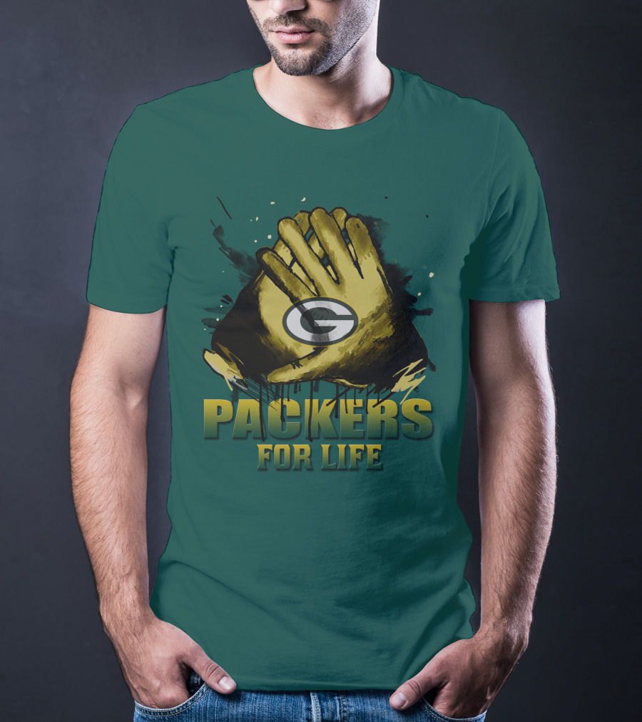 Packers For Life Green Bay Packers T-Shirt