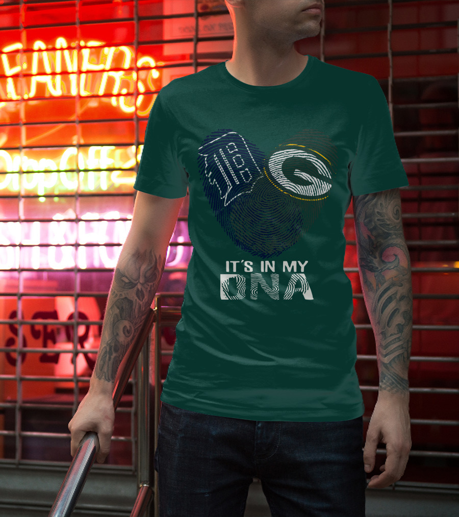 It's In My Dna Green Bay Packers 86 T-Shirt