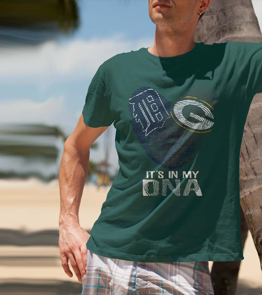It's In My Dna Green Bay Packers 86 T-Shirt