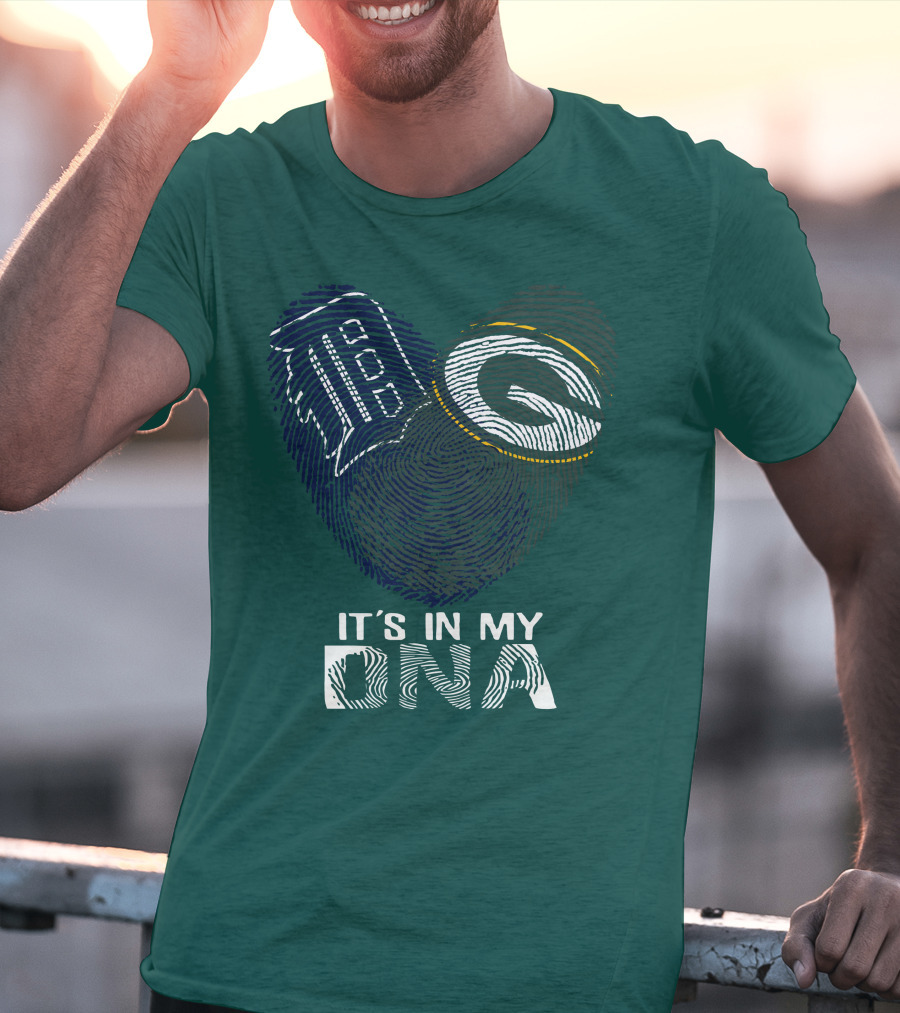 It's In My Dna Green Bay Packers 86 T-Shirt